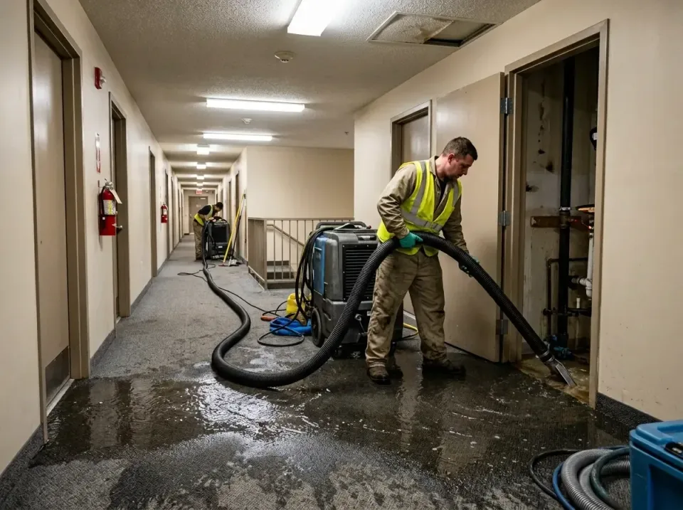 multi-unit-apartment-hallway-f-005 — frequently asked questions, Emergency Burst Pipe Water Extraction & Removal in Dobbs Fe…